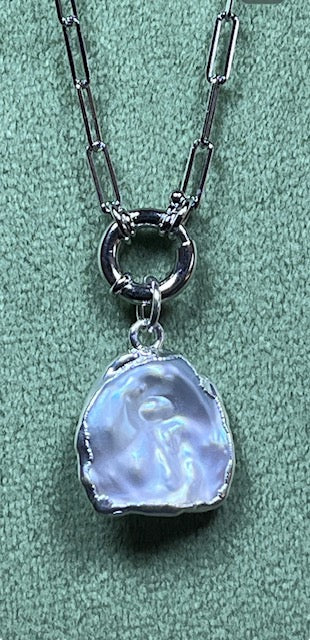 Pearl Pendants Sterling Silver
